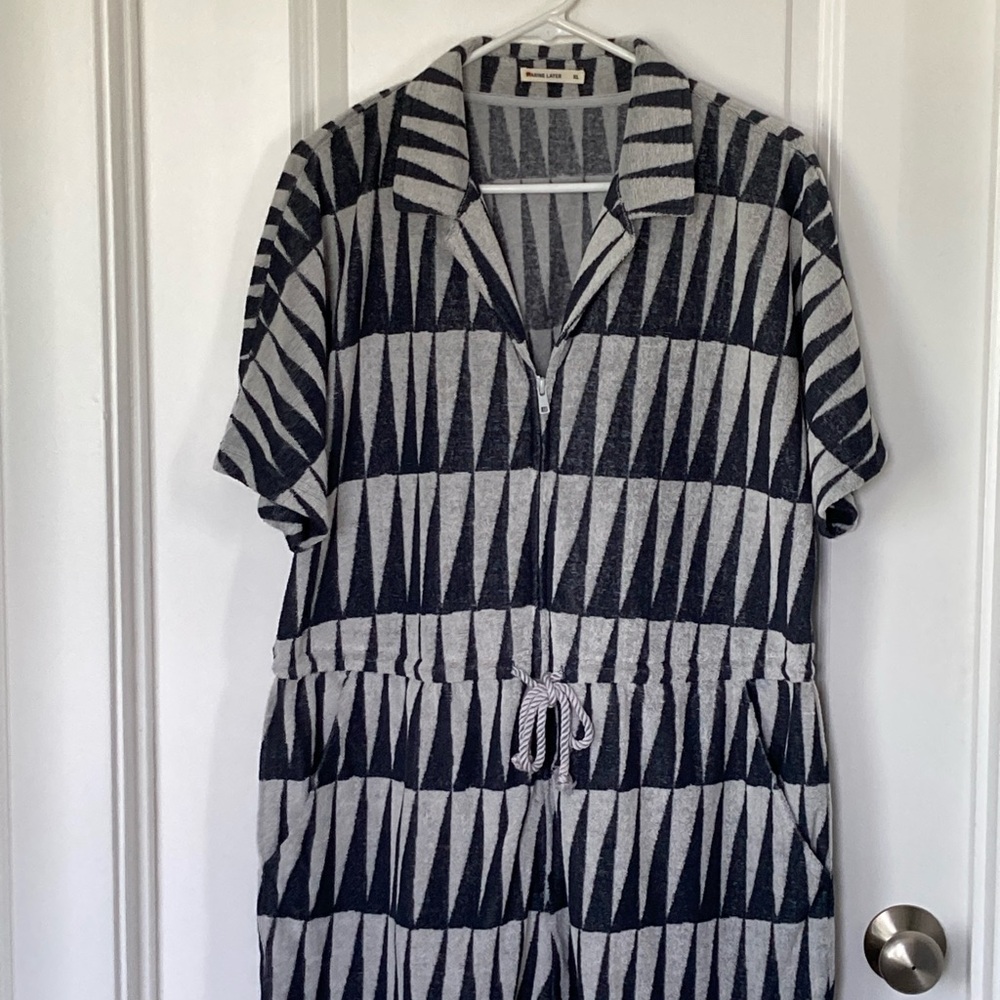 Marine Layer Terry Out Romper